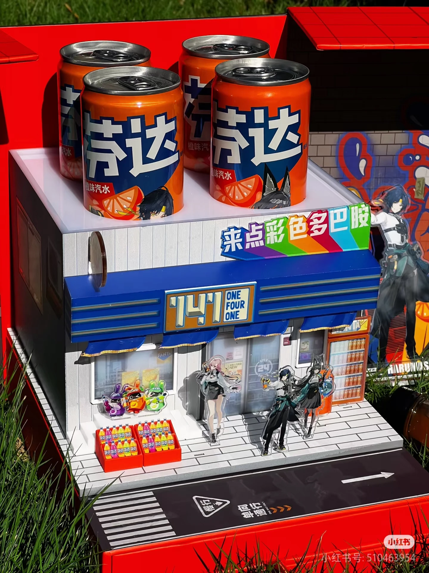 In Stock Officiële Zenless Zone Zero X Fanta Tsukishiro Yanagi Asaba Harumasa Hoshimi Miyabi Badge Postkaart Acryl Plaque Card