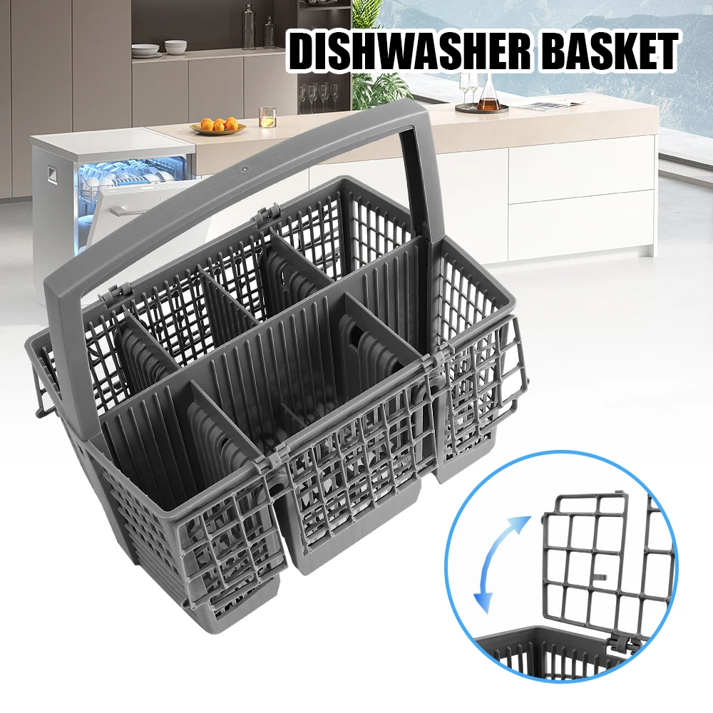 Dishwasher Cutlery Basket for Bosch/Maytag LG/Kitchenaid/GE Knives and Fork Storage Basket Cutlery Holder 1PC