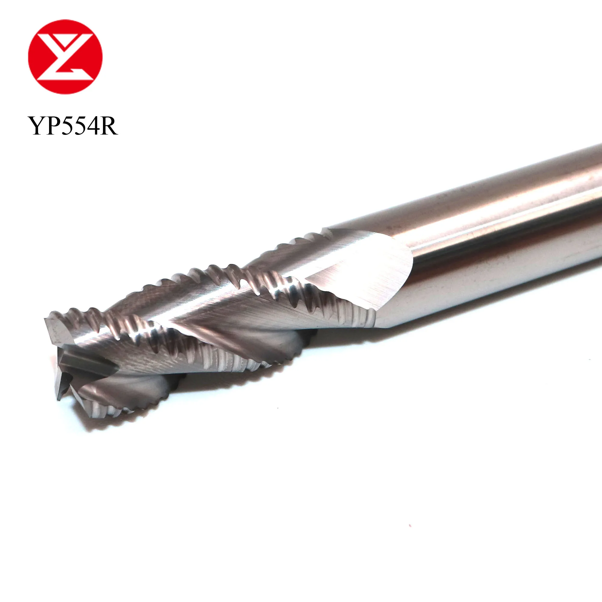 HRC55-brocas de desbaste de carburo sólido, 4mm, 6mm, 8mm, 10mm, 12mm, brocas de enrutador CNC, herramientas de corte de maíz