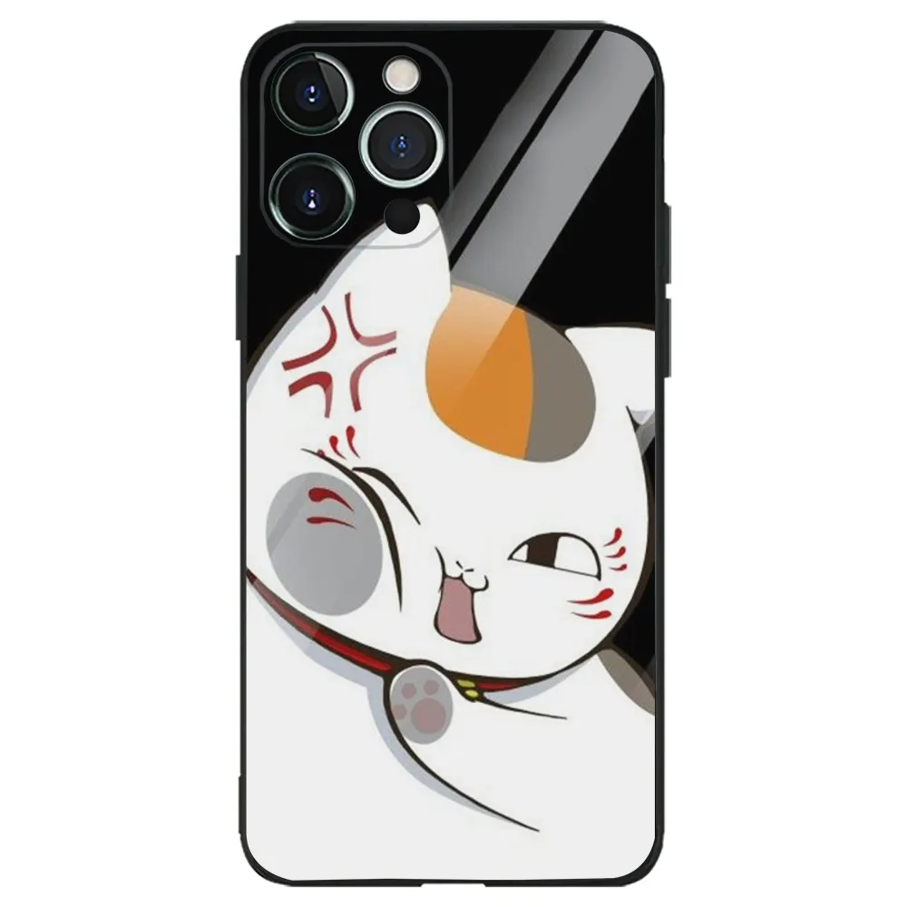 Sensei Natsume yuujinchou Nyanko Phone Case for Apple iPhone, 13, 14,13,12,11,XS,XR,X,8,7,Pro,Max,Plus, Mini Silicone Cover