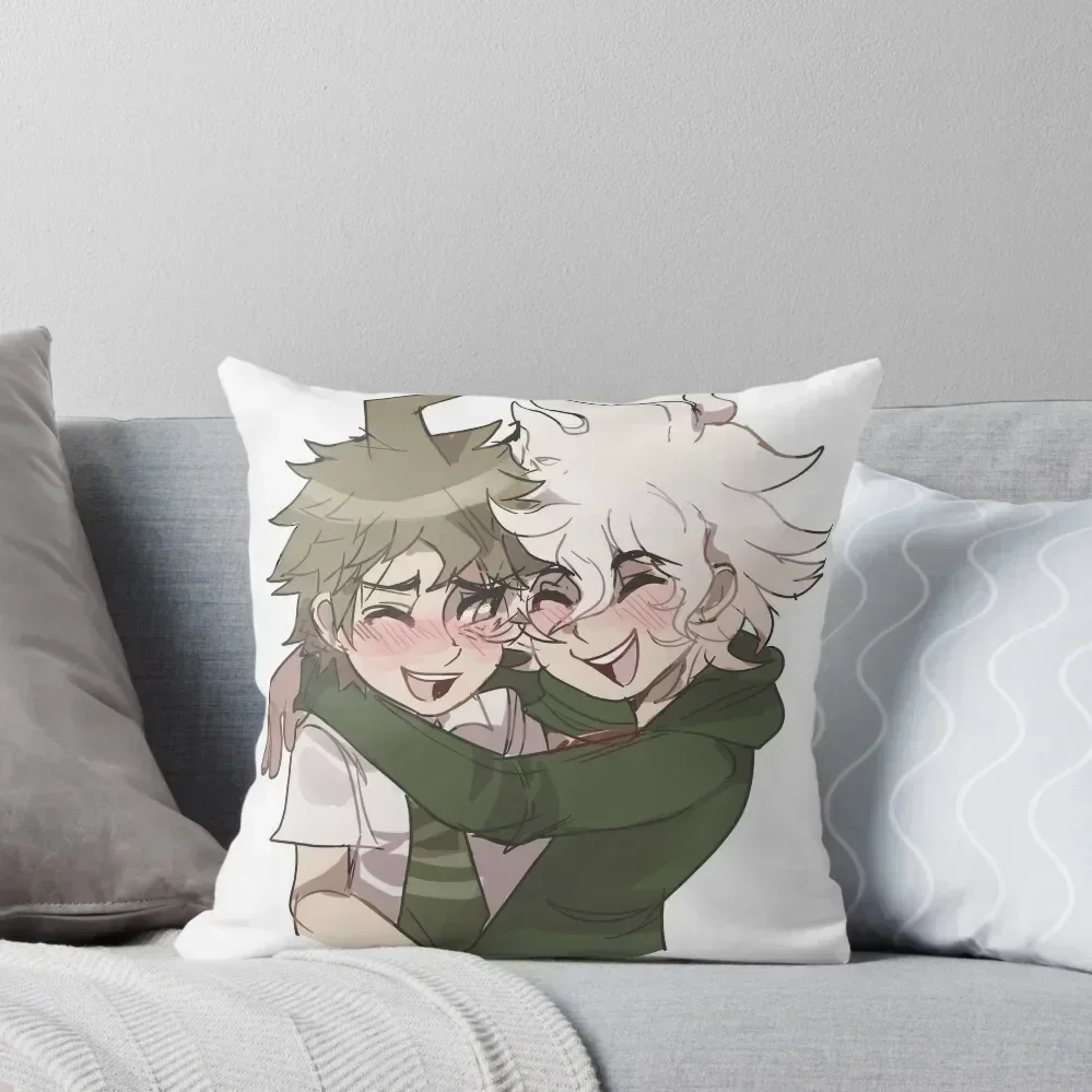 

komahina komaeda and hinata dangan ronpa Throw Pillow Decorative Sofa Cushion Christmas Covers For Cushions pillow