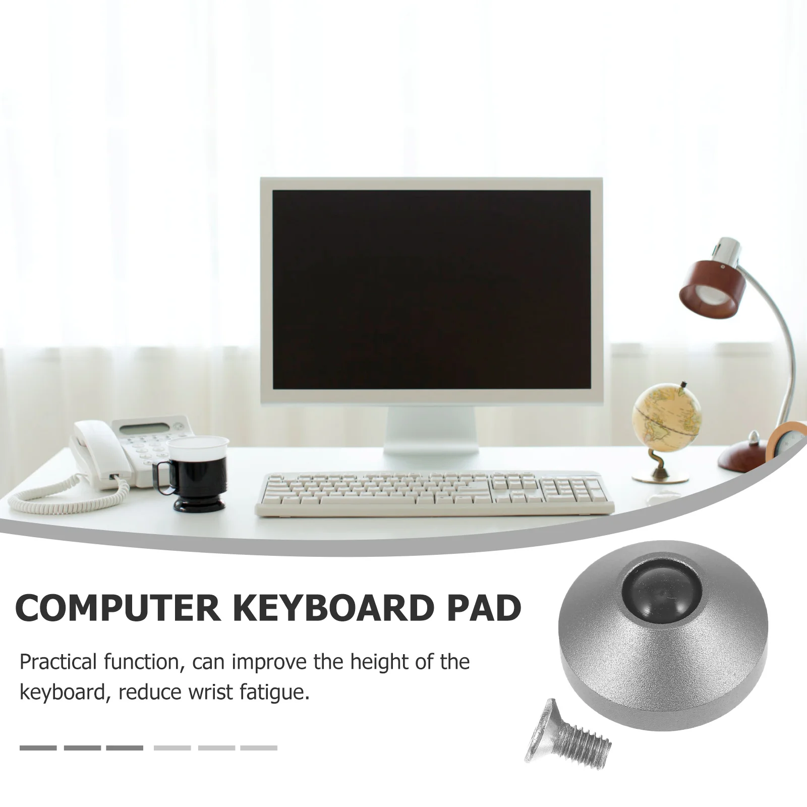 

2Pcs Mechanical Keyboard Stand Feet Professional Riser Holder Small Lightweight Easy Carry Mechanical Keyboard Stand