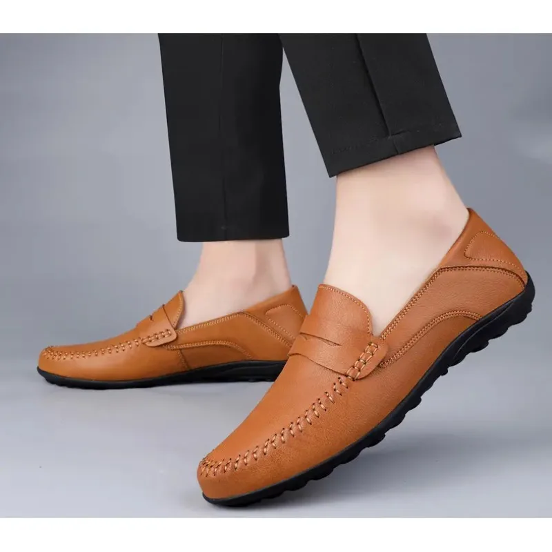 أحذية العمل اليومية، كلاسيكيات الموضة، أحذية Doudou ذات الدواسة الكسولة، أحذية بدون كعب كاجوال عالية الجودة #5