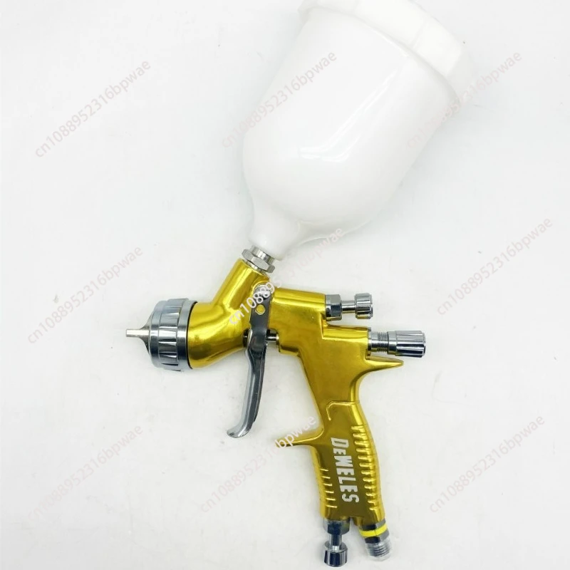 

Paint Gun Pneumatic Spray Gun GTI Upper Pot Furniture High Atomization Automotive Paint Repair Spray Tool