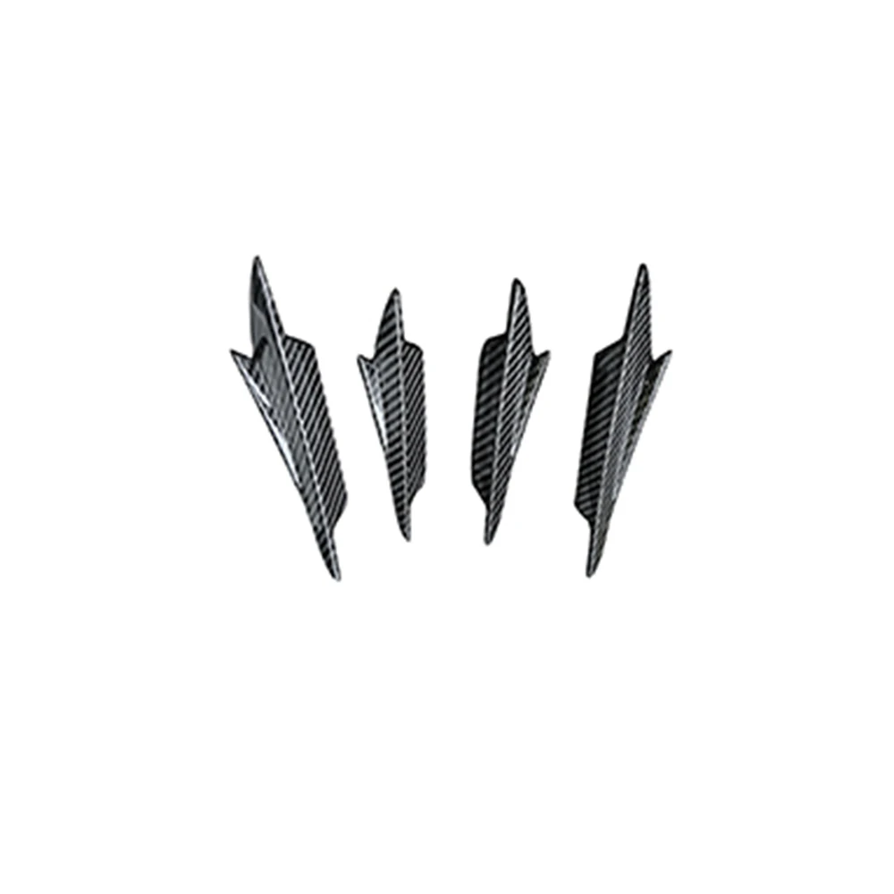 ODM/OEM Dry Carbon Fiber Universal Car Spoilers Front Bumper Canards for BMW 5 Series G30 2021-UP  Body Kits Trim