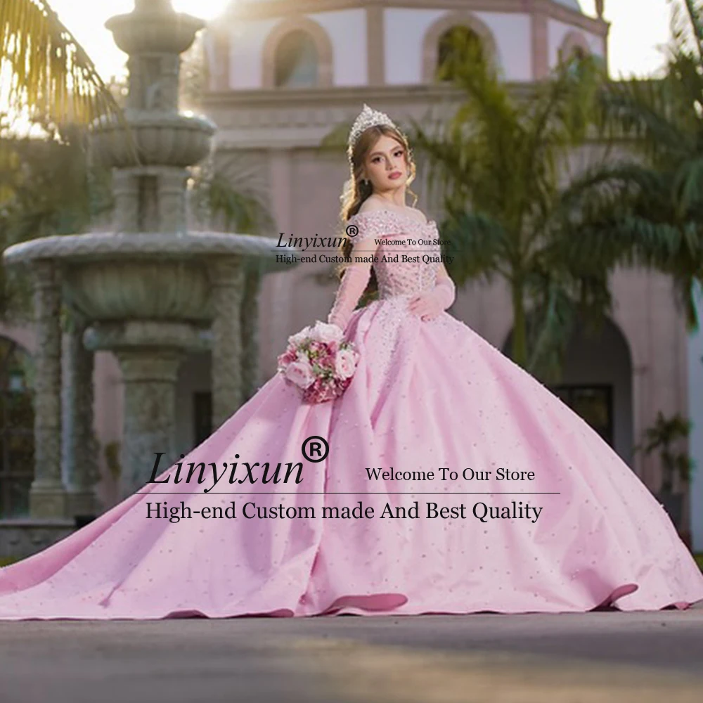 

Magnificent Rhinestone Quinceanera Dresses 2025 Off Shoulder Ball Gown Sweet 16 Birthday Party Customized abiti da cerimonia