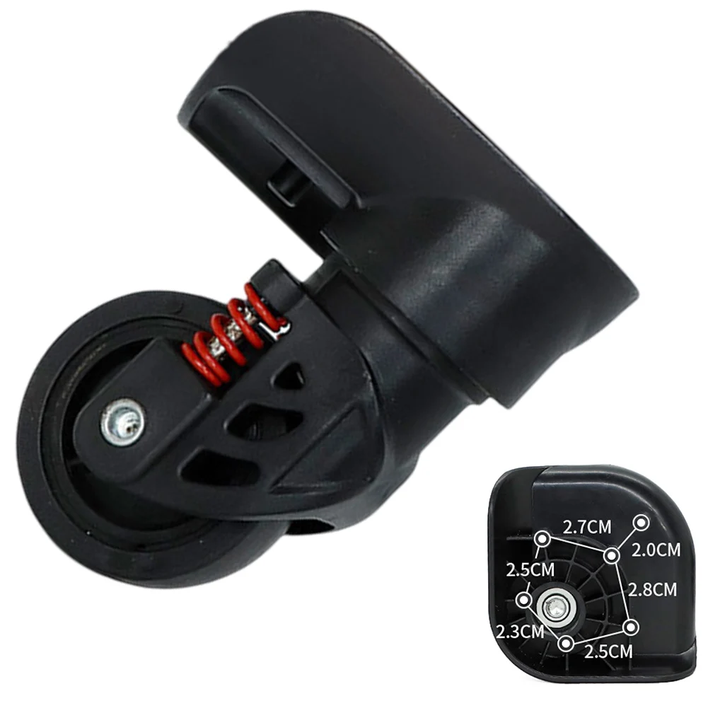 

Plastic Wheels Luggage Wheels Luggage Maintenance Easy Installation Fits Most Suitcases Hacksaw Cut Light Weight