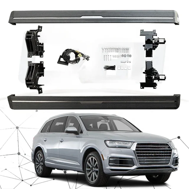 

New 2025Accessories auto electric running board car foot pedal for Q7 2010-2019