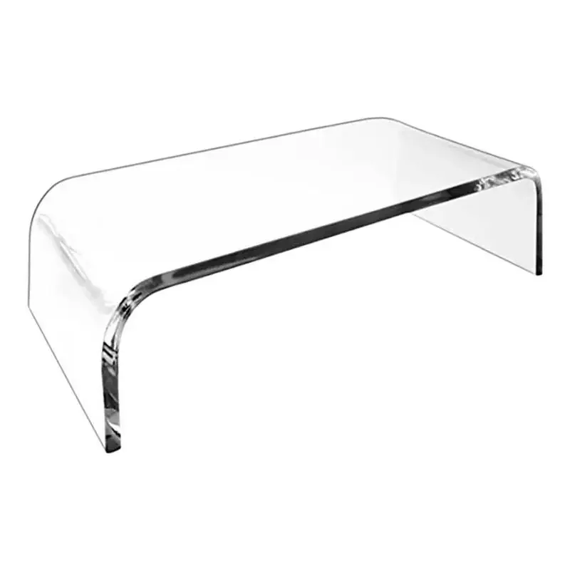 Acrylic Desktop Computer  Stand Office Desktop Storage Notebook Display Shelf Desktop Storage Shelf Pad High Shelf
