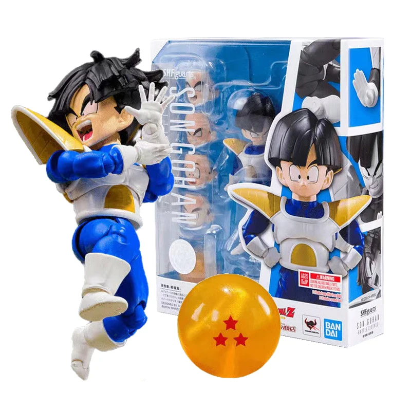 

11cm Anime Dragon Ball Z Figures Combats Son Gohan Action Figure PVC DBZ Namek Childhood Gohan Shf Movable Collection Model Toys