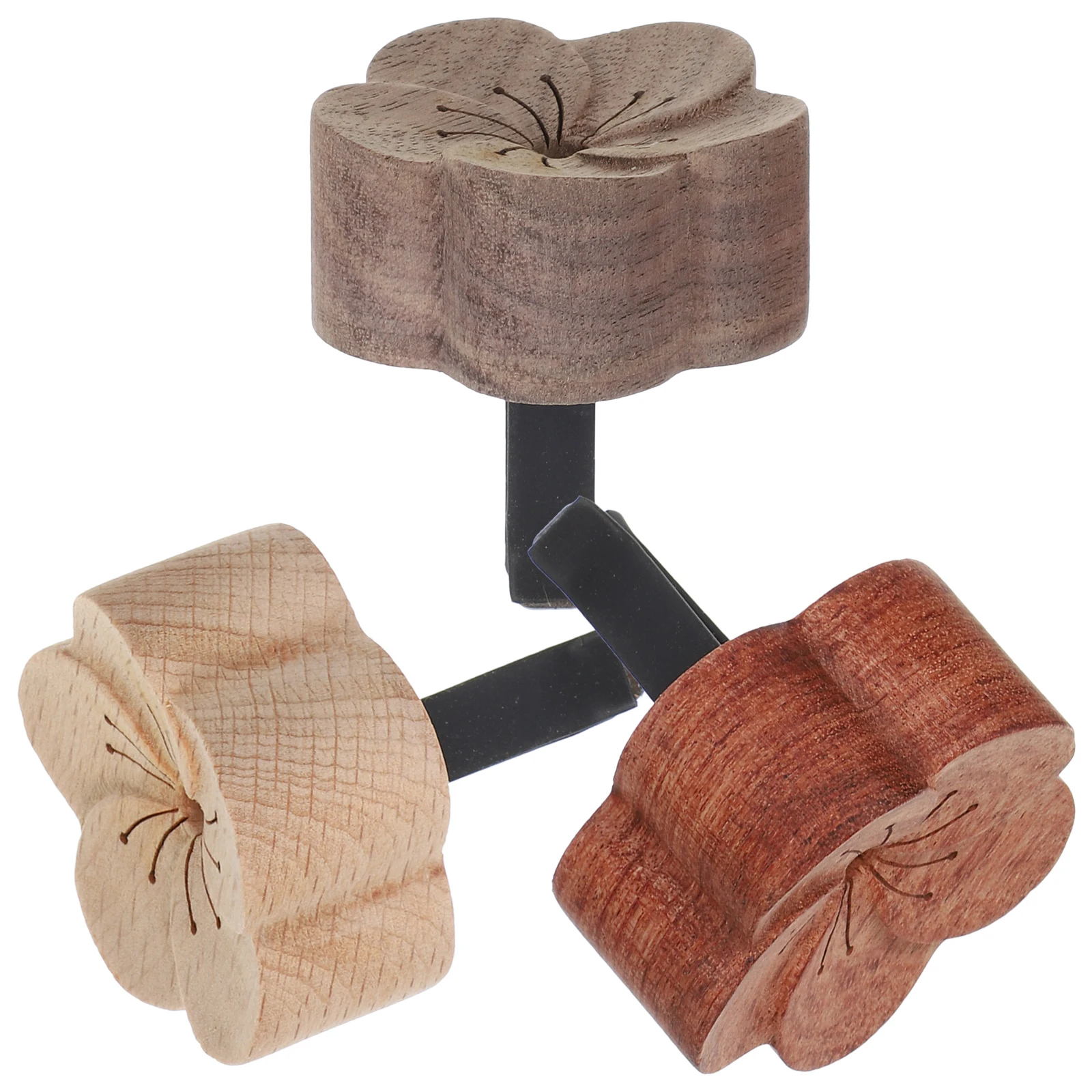 

3Pcs Wooden Car Air Freshener Vent Clip Portable Aroma Diffuser for Car Outlet Decor Elegant Interior Auto Vent Accessory
