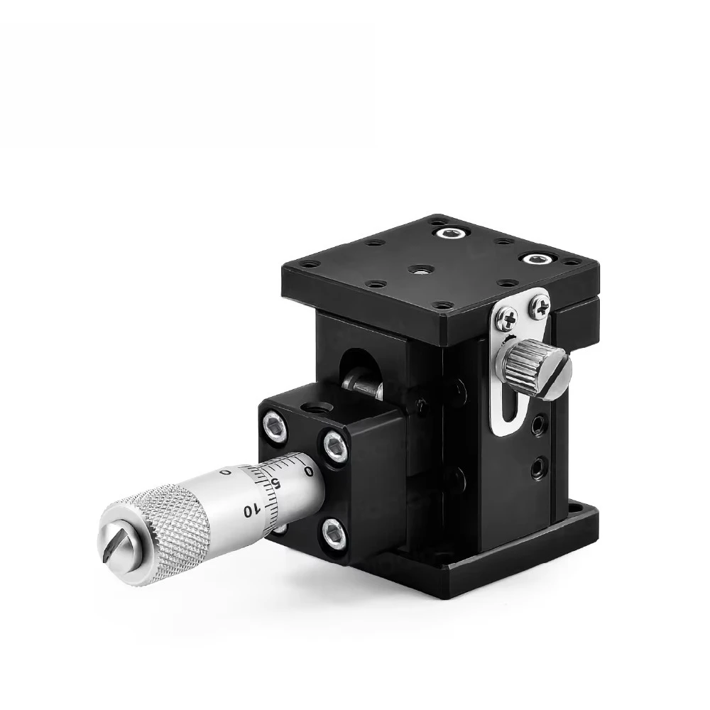 High Load Capacity Manual Lifting Platform Cross Roller Guides Aluminum Alloy Low Weight Linear Guide Blocks