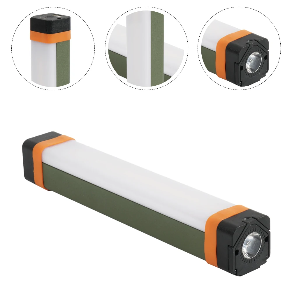 

1Pcs Outdoor LED Charging Lamp Black High Brightness Waterproof Camping Tent Light Portable Energy Saving Mountaineering