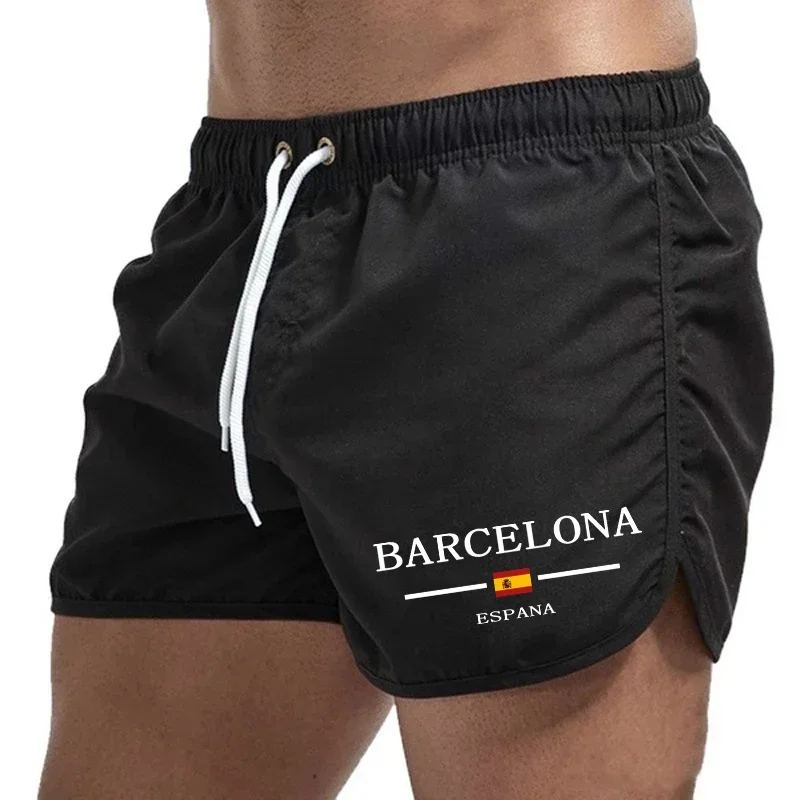 Shorts dcontracts pour hommes 2026, de haute qualit, mode plage, pantalon court, t, sport, football, course  pied