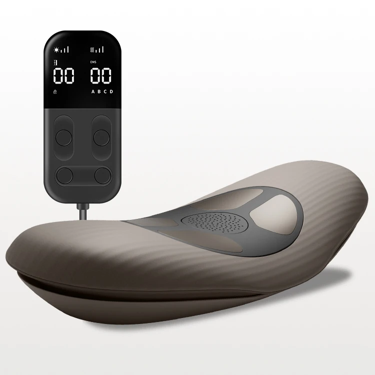 

Многофункциональный массажер для талии и спины с дистанционным управлением, носилки для поясничного отдела с красным светом и подогревом, вибрационный массажер Ems