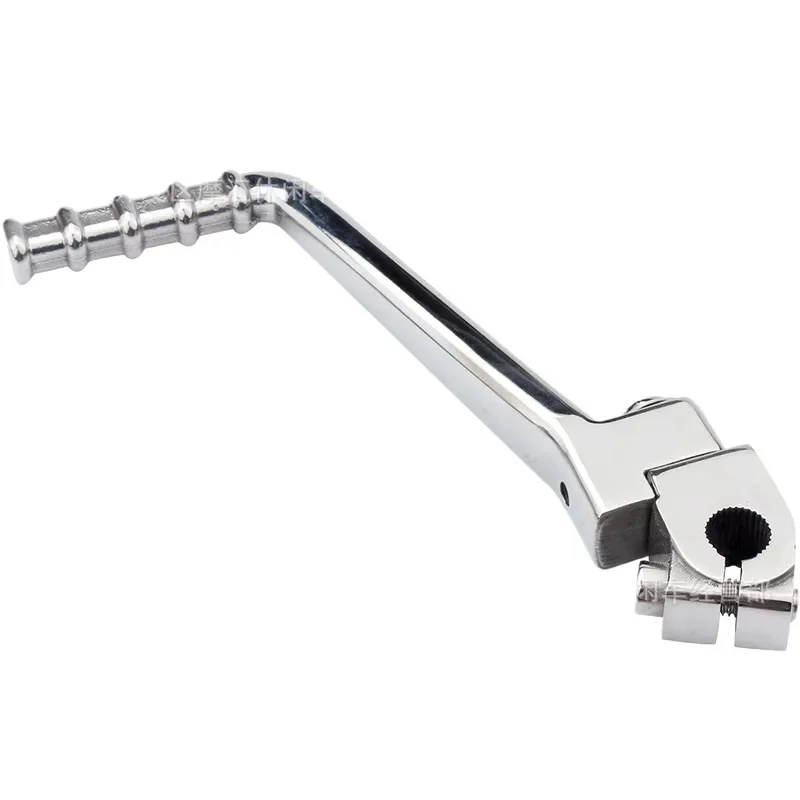 Stainless Steel Foot Starter Lever for Off-Road Dirt Bike Compatible with Lifan YX Zongshen Engine Kick Start Rod