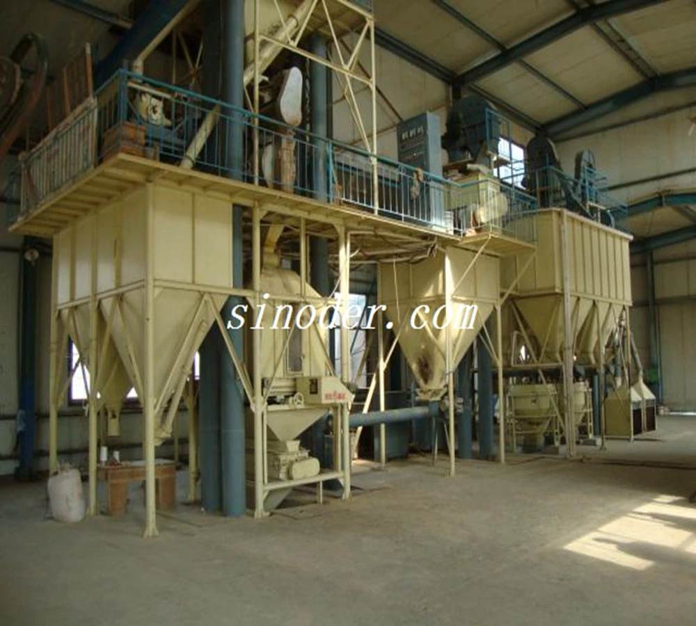 Animal Fish Feed Pellet Processing Line Poultry Chicken Feed Making Machine Plant