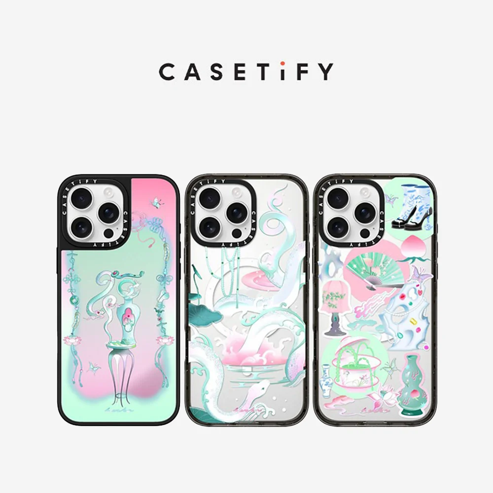 Funda Magnética Antigolpes CASETiFY Serie Kenko para iPhone 13 14 15 16 17 Pro Max Air Plus