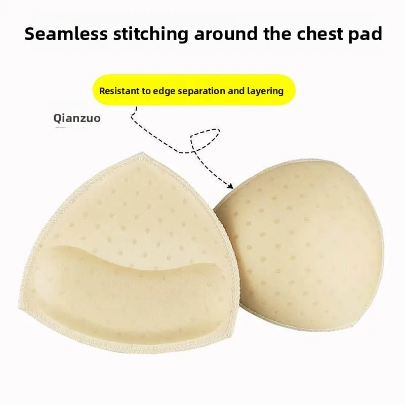 Self- Sewn Ultra Thin Sports Bra Inserts Sponge Replacement Covers Home Clothes Chest Pads Regular Thickness