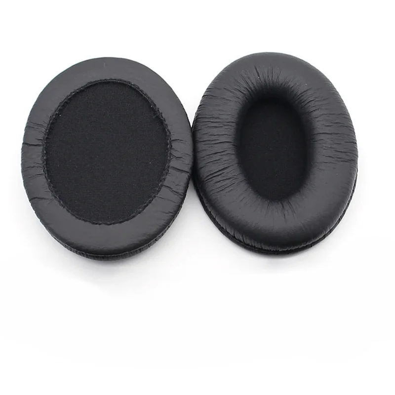 Bantalan telinga pengganti, 2 buah Earpad pengganti untuk Sennheiser HD202 HD212 HD437 HD447 HD457 bahan: busa lembut + kulit buatan