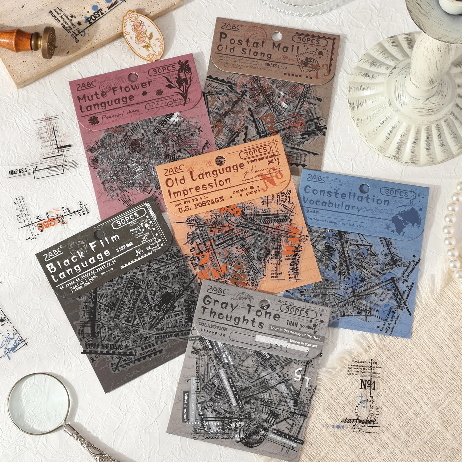 

12 упаковок/лот, серия Edge Story, милая ретро декоративная наклейка для домашних животных