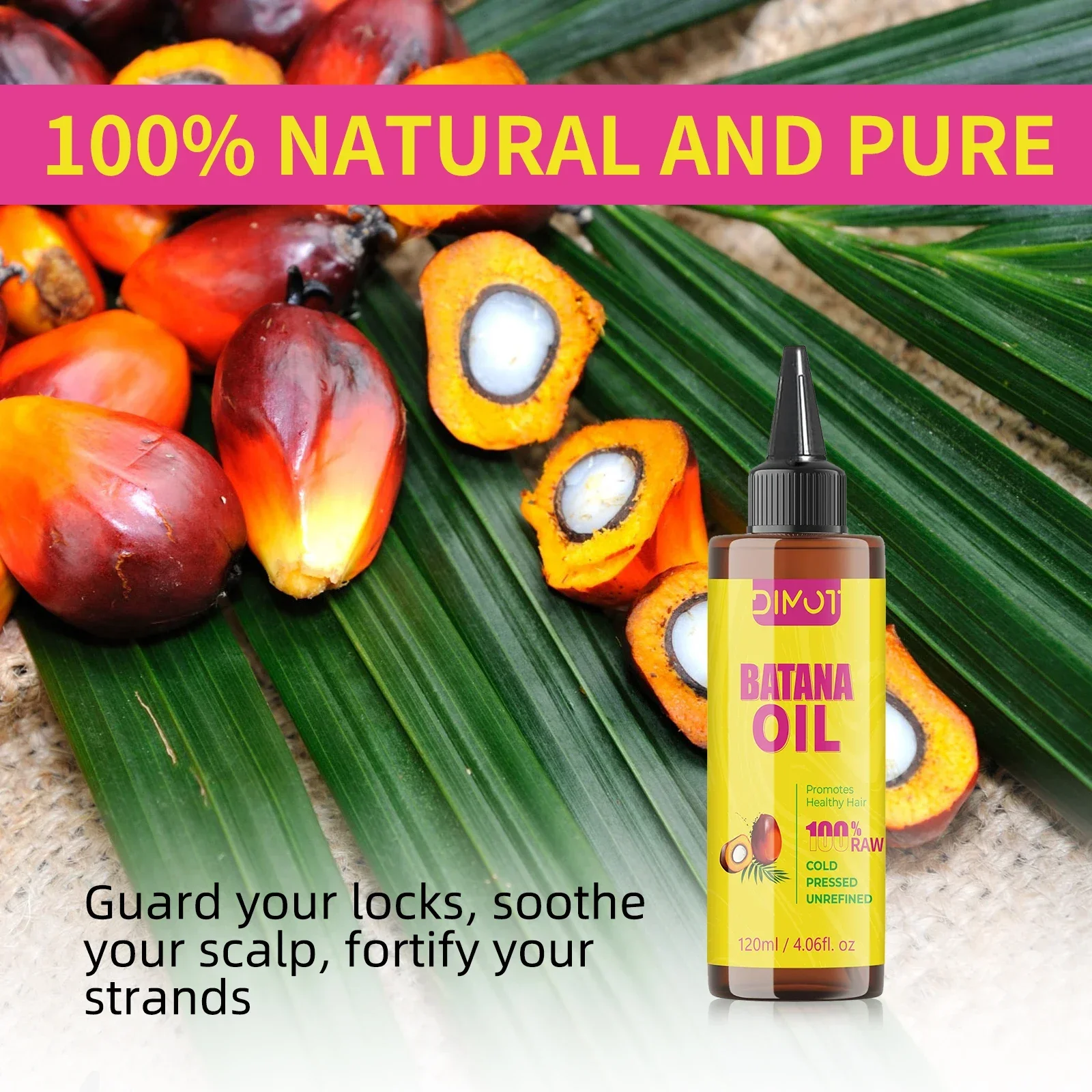 زيت باتانا، نمو الشعر السريع، شعر قوي مضاد للكسر، إصلاح سبليت ينتهي حريري للشعر الجاف، العناية الصحية بالشعر، مضاد لتساقط الشعر #6