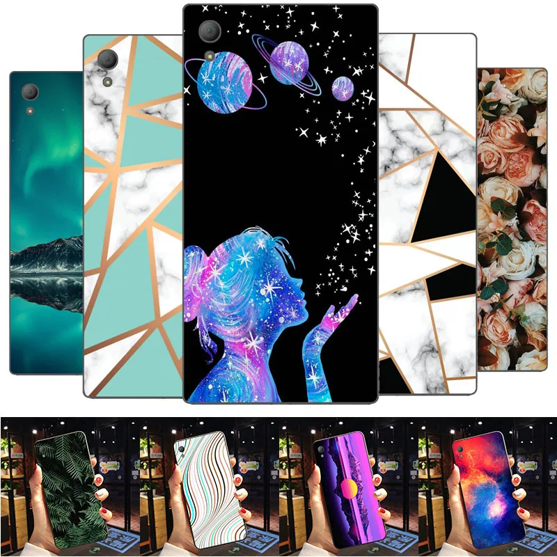 For Sony Xperia X F5121 Dual F5122 F5121 5.0inches Phone Case Soft Silicone Luxury Marble Coque cover For Sony X