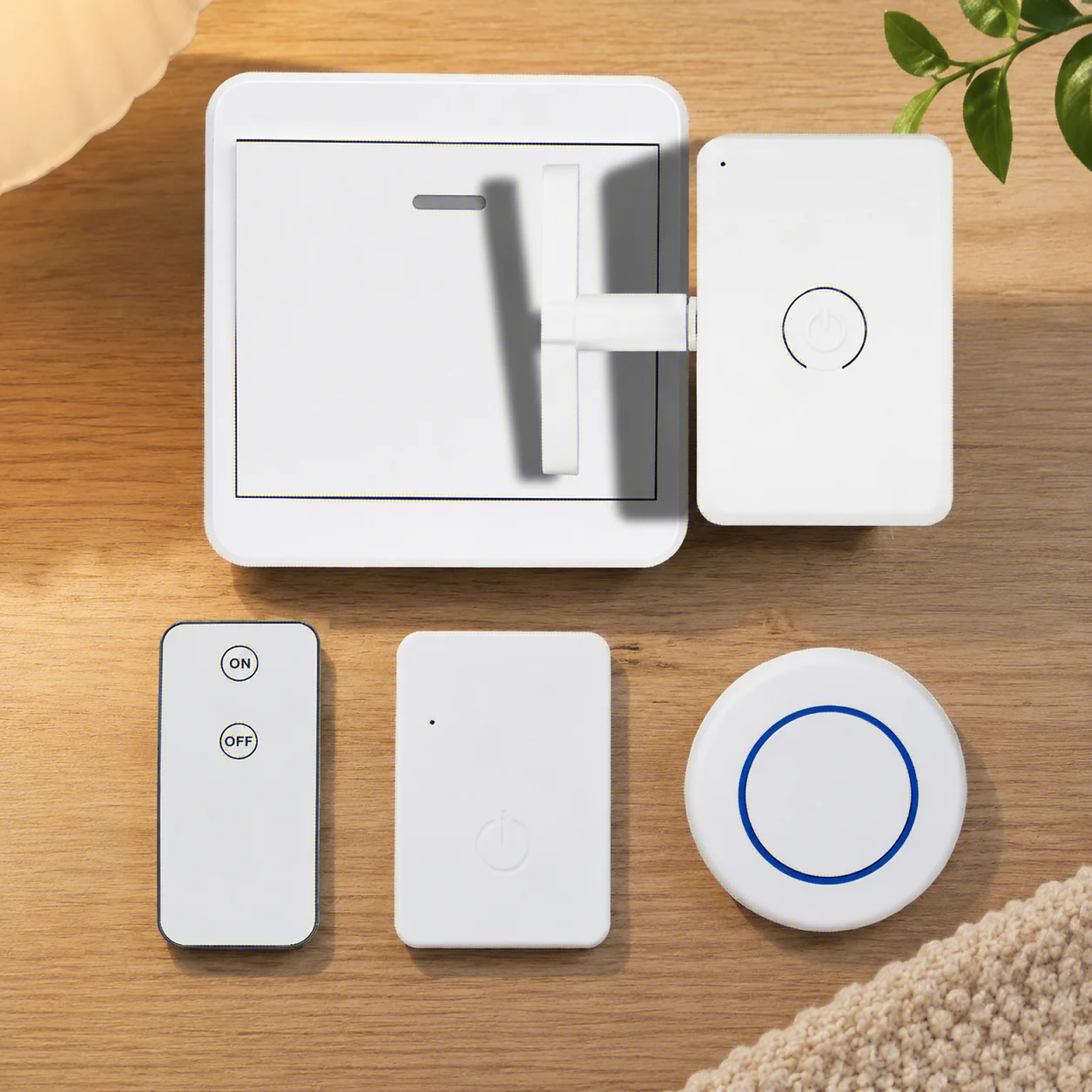 Intelligent Wireless Control Light Switch off Tool USB Rechargeable Automatic Button Pusher Lazy Remote Control for Home Automat