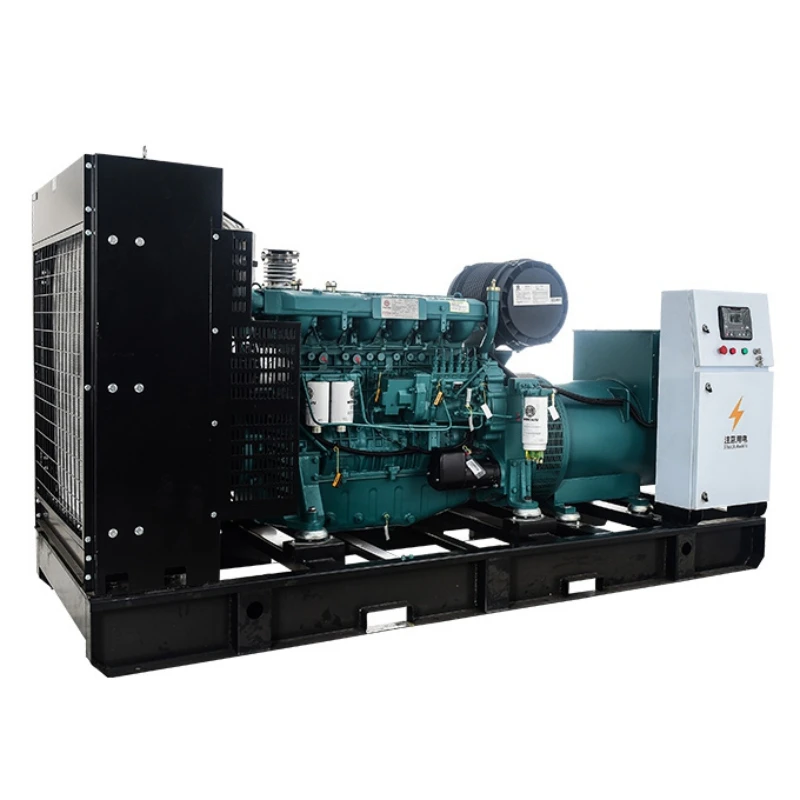 Generator Engine 350KW 438 KVA Open  Generator Fan Cooling Generator