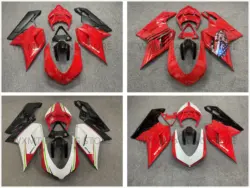 New ABS Motorcycle Full Fairings Kit Fit for DUCATI 848 1098 1198 2007 2008 2009 2010 2011 2012 Bodywork full Fairing kits