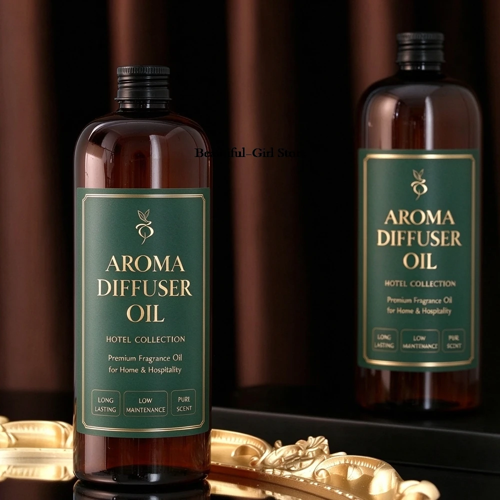 Hilton Shangri-La Hotel Aroma Diffuser Oil Refill Supplement Liquid For Diffuser Scent Machine Aromatherapy Essential Oil 500ml