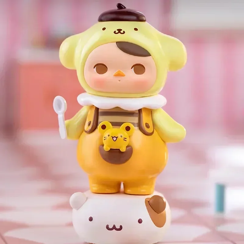 POP MART PUCKY X サンリオキャラクターズ シリーズ ブラインドボックス おもちゃ かわいいアニメアクションフィギュア サプライズミステリーボックス ドール 女の子へのプレゼント