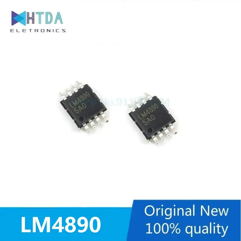 10pcs/lot LM4890 LM4890MMX LM4890S MSOP8