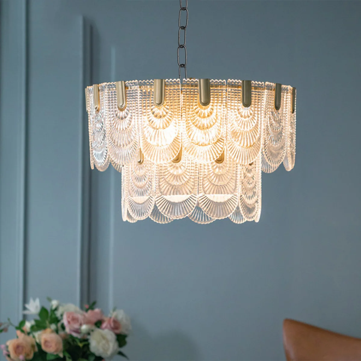 

1M 4Mm Thick Iron Chain Durable Hanging Link For Ceiling Lamp Lighting Fixture 20Kg Load Utility Alloy Chain Bronze Hardware