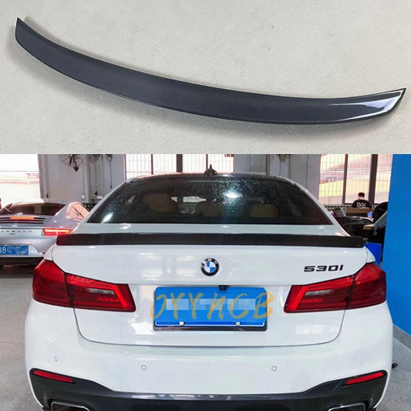 

FOR BMW 5 Series G30 G38&M5 F90 3D Style Carbon Fiber Rear Spoiler Trunk Wing 2016-2023 FRP Forged Carbon