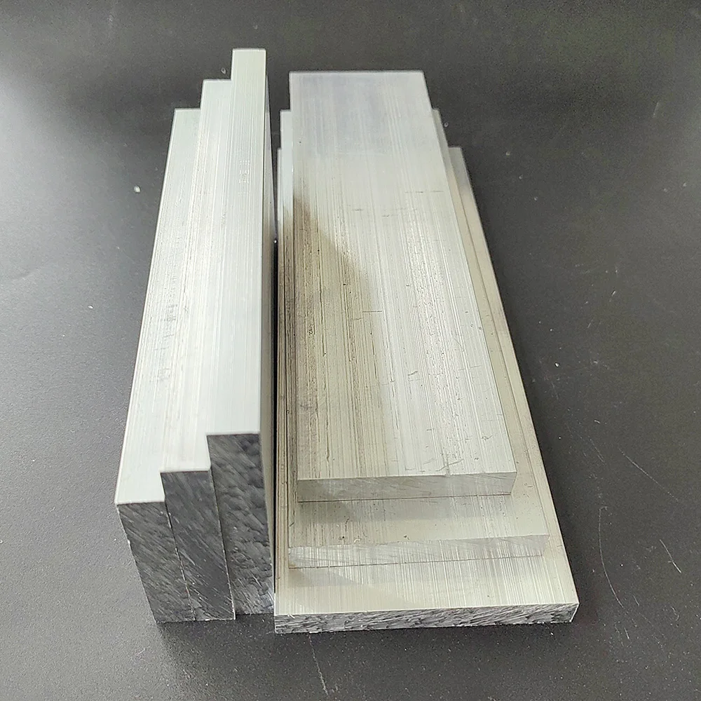 6061High Quality Aluminum Alloy Sheet, Thickness: 10mm, Width: 20-100mm, Length: 100-300mm, Widely Used For Your Selection