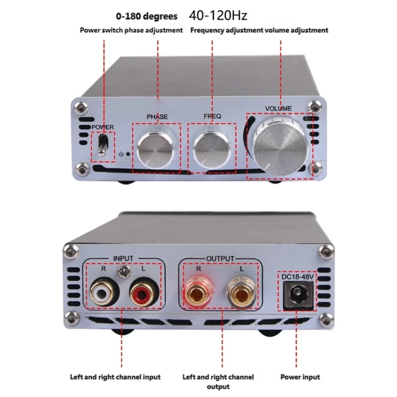 Compactly Design Audios Amplifier Board Supporting DC18V-50V Voltages Ranges for Diverse Application Scenario Home Theater