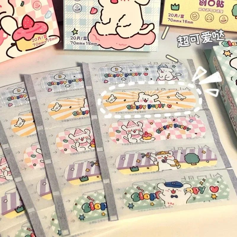 20pcs/lot Cartoon Animal Pattern Band Aid Hemostasis Adhesive Bandages First Aid Emergency Kit Wound Plaster Patches view 5