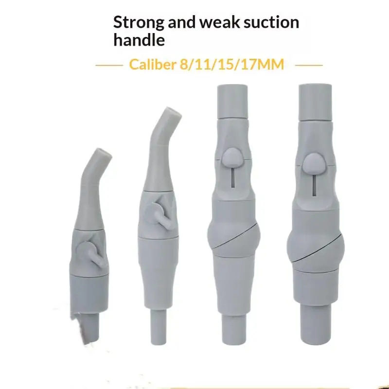 Dental Universal Saliva Swivel Suction Head Tips Autoclavable Weak Strong Suction Handle For Durr Tool