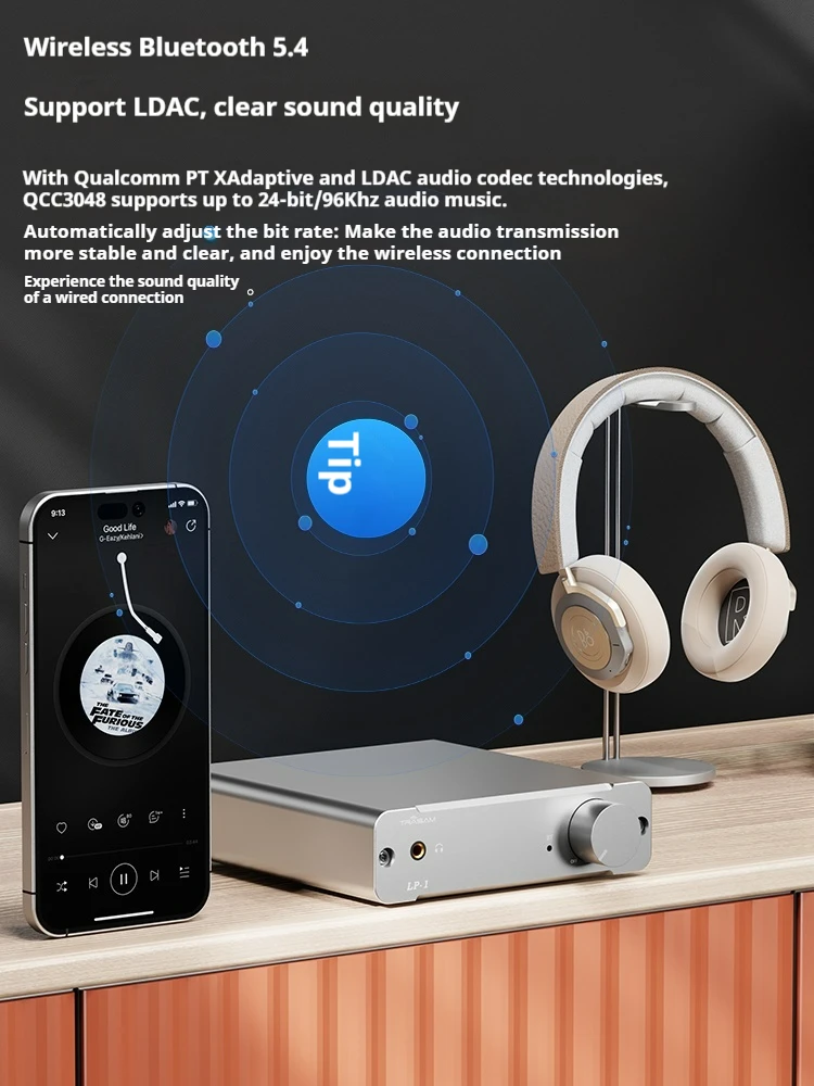 SUQIYA LP1 Bluetooth Decoder HIFI Fever Bluetooth 5.4 Dual 9039Q2M Bluetooth 5.4 Empfänger
