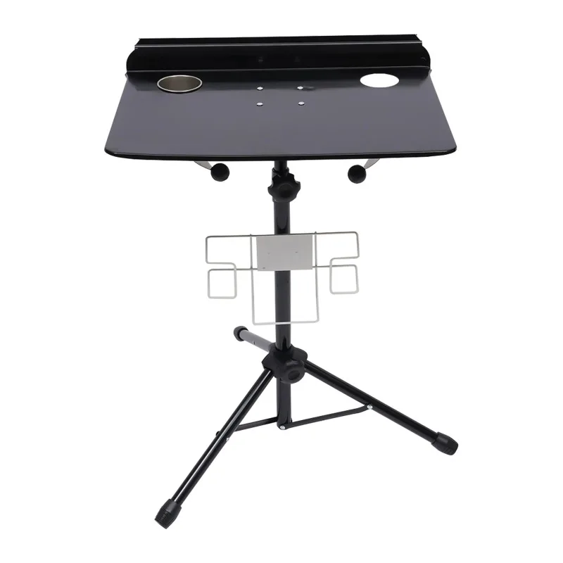 

for Portable Tattoo Workbench,Collapsible Stable Tattoo Work Station Tripod Tray Stand,Height Adjustable Desk Black