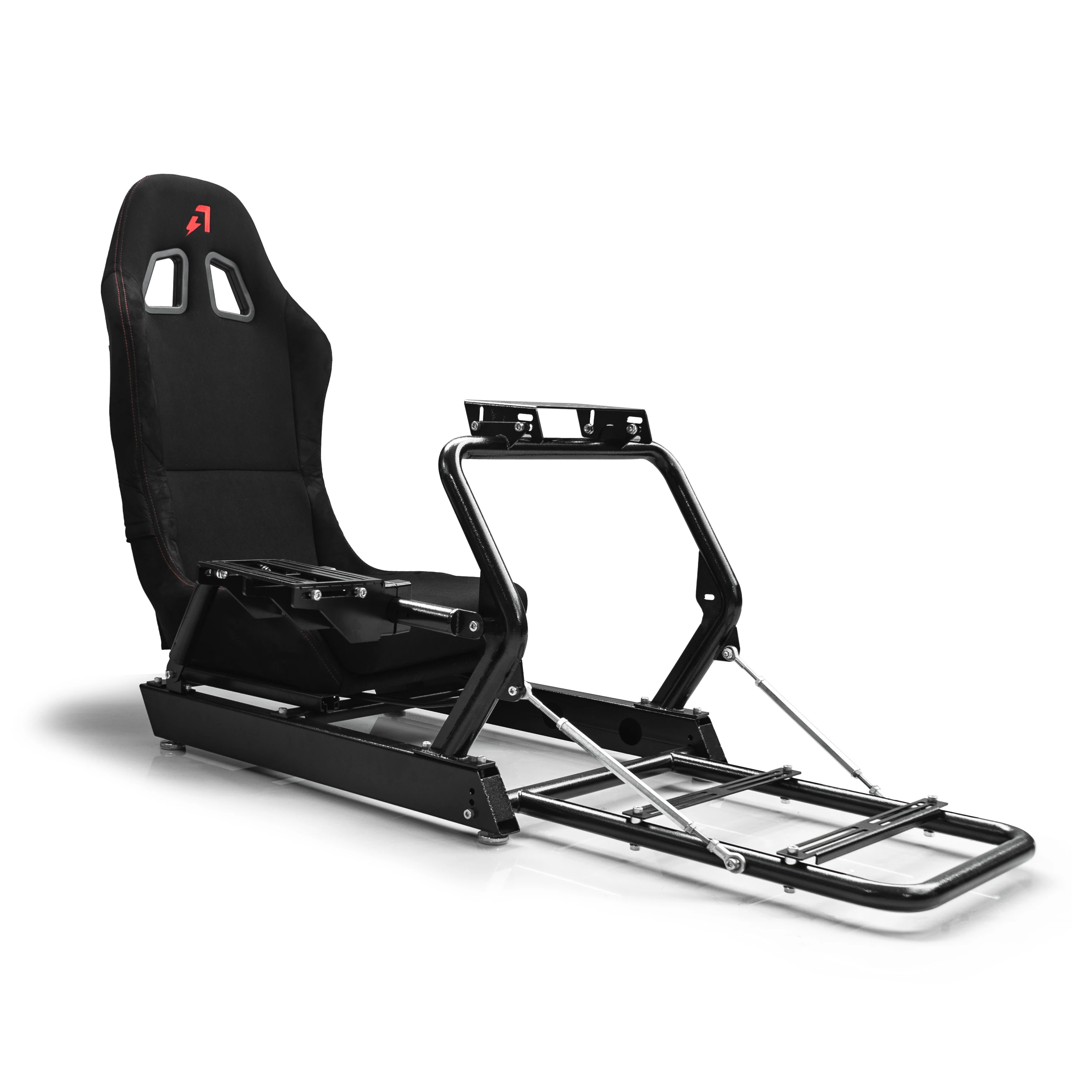Cabina de Simulación de Carreras AZRACING INSPIRE, Versión con Asiento Estándar - 7 Años de Experiencia en Simulación de Carreras, Estructura Resistente de Acero con Alto Contenido de Carbono