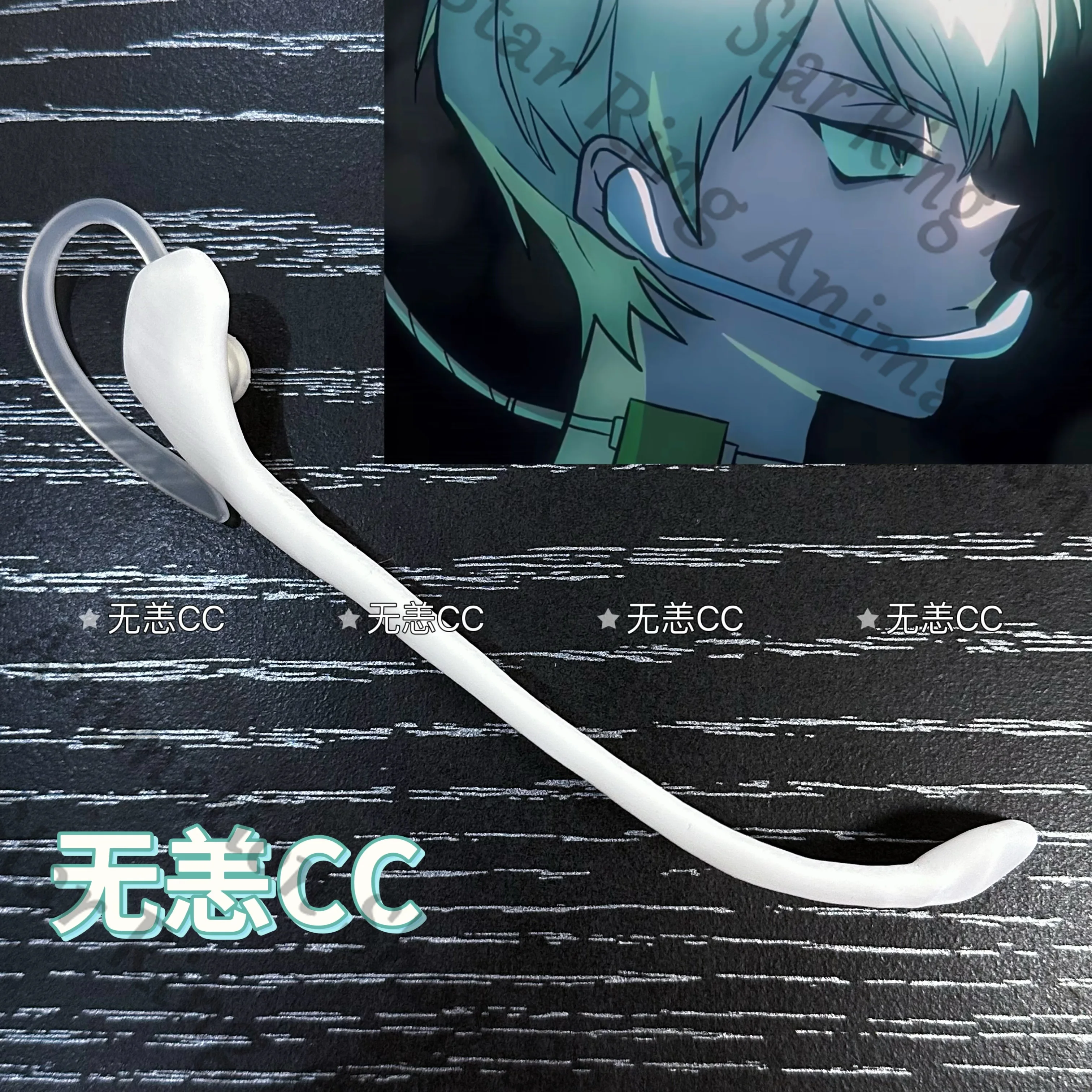 

Alien Stage till mizi Anime Headset Earphone Mic Prop Toys Plaything Model erty 3d Printing Cospaly Cartoon Gift