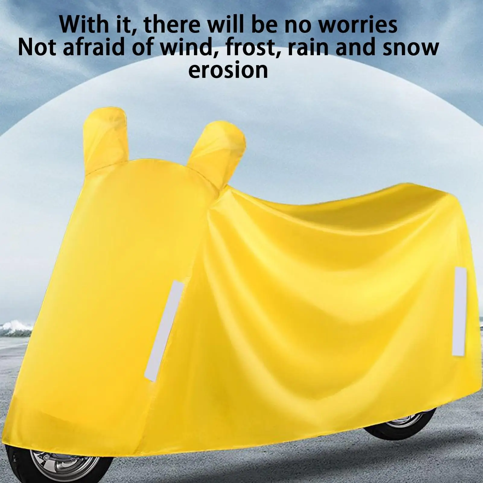 

Motorcycle Cover Waterproof Outdoor Heavy Duty Waterproof All-Weather Protective Outdoor Scooter Rain Cover For Scooter Electric