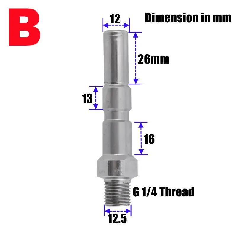 Quick Release Coupling Fitting Connector For Nilfisk Alto KEW Wap Calm AR IPC Portotecnica Wash Gun Lance Adapter