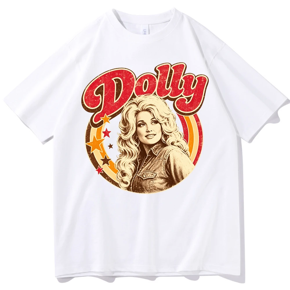 RIP Dolly Parton Memorial T-shirt Retro Country Music Legend Portrait Shirt for Fan Gift