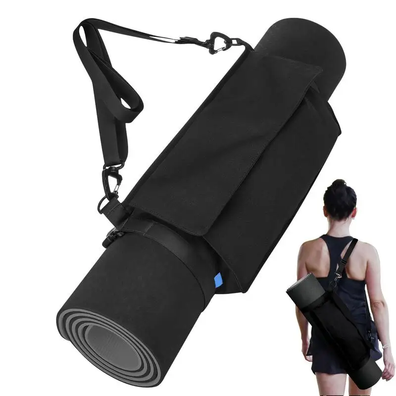 

Yoga Mat Holder Bag Multifunction Yoga Mat Storage Bag Yoga Carry Bag For Women Men With Storage Pockets Adjustable Strap