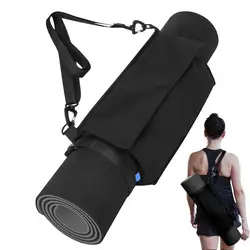 Yoga Mat Holder Bag Multifunction Yoga Mat Storage Bag Yoga Carry Bag For Women Men With Storage Pockets Adjustable Strap