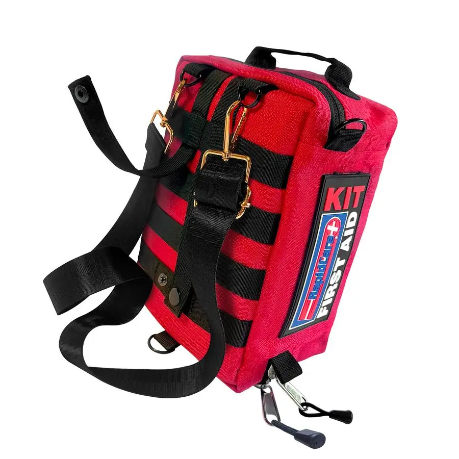 First Aid Kit 300 Piece Emergency Medical Kit with Bonus 95Piece Travel Pack Outdoor, Workplace, and Home Use Color Coded amp La