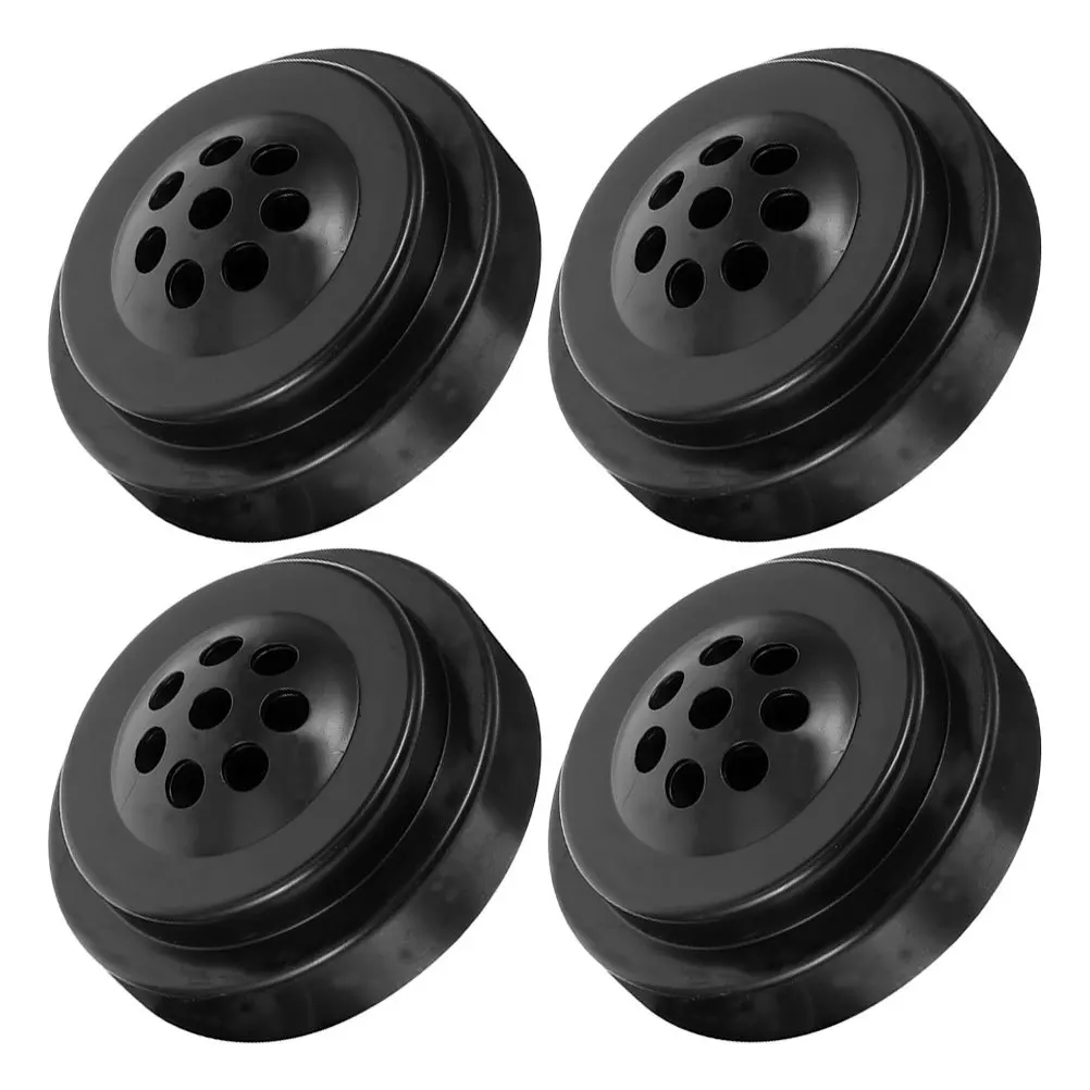 

4pcs Desktop Socket: Mini For Office Conference Table Top Display Stable Base Easy Replacement Indoor Holder Desk Mini Flag